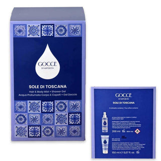 Gocce Sole Di Toscana Hair & Body Mist 250 Ml + Gel de Ducha 150 Ml 