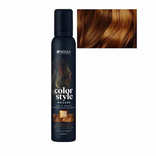 Indola Color Style Mousse 200 Ml Castanho Claro 