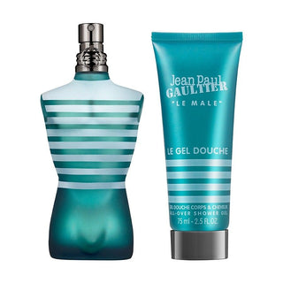 Jean Paul Gaultier Le Male Eau de Toilette 75 ml + Gel Doccia 75 ml Uomo — Cofanetto profumo