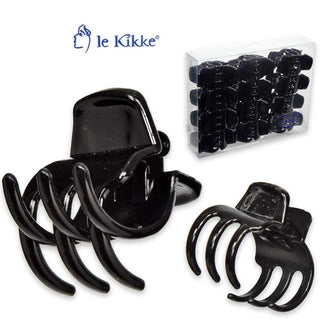 Le kikke Pinza Nera 3,5 X 3,5 Cm Box 24 Pezzi — Pinza accessorio