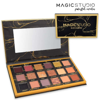Magic studio Palette Ombretti Black Diamond 18 Colori — Palette ombretti