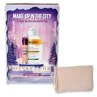 Maybelline New York Pochette + Entferne Eta' Nr.01+ Zweiphasiges Mizellenwasser 100 ml 