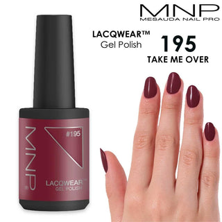 Mesauda Lacqwear Mnp 10 ml Gel Polish 195 Take Me Over — Smalto gel