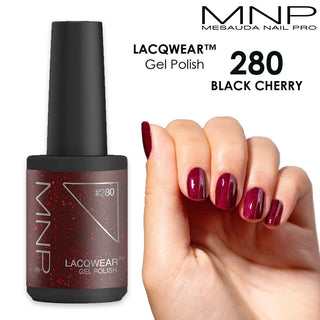 Mesauda Lacqwear Mnp 10 Ml Esmalte en gel 280 Cereza negra 