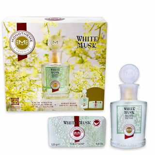 Monotheme White Musk Donna Edtv 100 ml Sapone Profumato Mani 125 gr — Set profumo e sapone