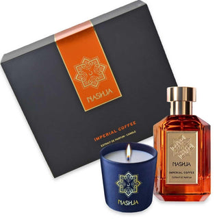 Nashja Imperial Coffee Edp 100 ml + Candela Profumata 60 gr — Cofanetto profumo