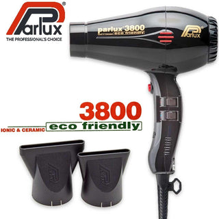 Parlux 3800 Phon Iónico & Cerâmico Preto 