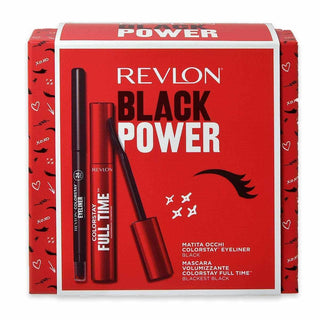 Revlon Kit Mascara Full Time E Matita Nera — Set trucco occhi