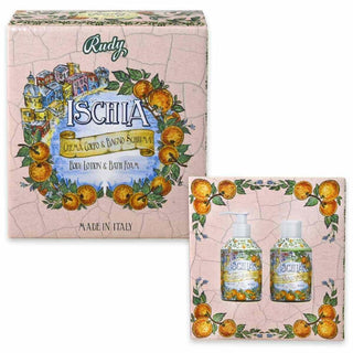 Rudy Maioliche Set Ischia Gel de baño 250 Ml + Crema corporal 250 Ml 