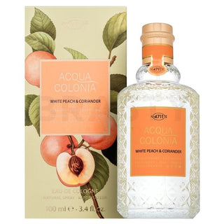 4711 Acqua Colonia Pesca Bianca e Coriandolo 100 ml Unisex — Eau de Cologne