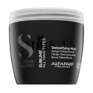 Alfaparf Milano Semi Di Lino Sublime Detoxifying Mud 500 ml — Maschera per capelli