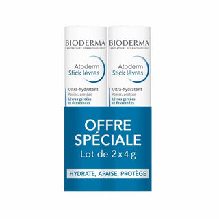 Bioderma Atoderm Ultra Moisturizing Lip Stick 2 x 4 g 