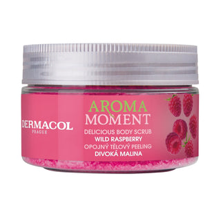 Dermacol Aroma Moment Body Scrub com framboesa silvestre 200 g 