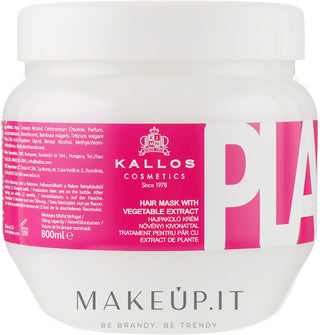 Kallos Maschera per capelli Placenta 800 ml — Maschera capelli