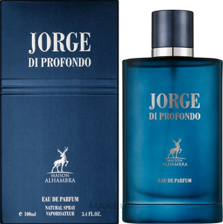 Alhambra Jorge Di Profumo Deep Blue Uomo 100 ml — Eau de Parfum