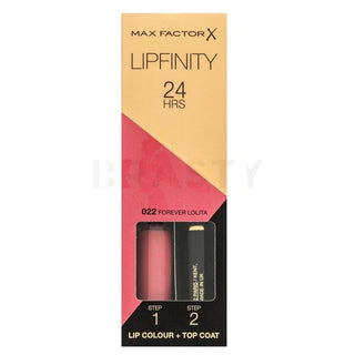 Max Factor Lipfinity Lip Colour 022 Forever Lolita 4 ml — Rossetto
