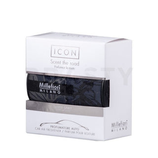 Millefiori Milano Icon Silver Spirit Textil Floral — Deodorante auto