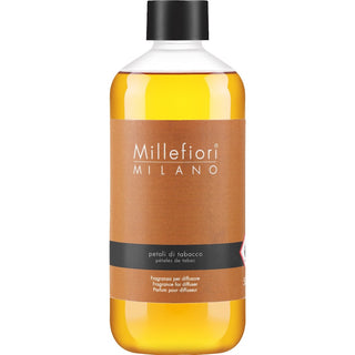 Millefiori Milano Petali di Tabacco Refill 500 ml — Ricarica diffusore