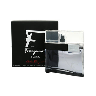 Salvatore Ferragamo F by Ferragamo Black Uomo 100 ml — Eau de Toilette