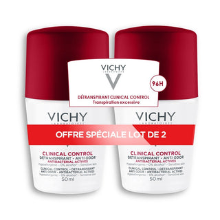 Vichy Clinical Control 96H Antiperspirant 2 x 50 ml 