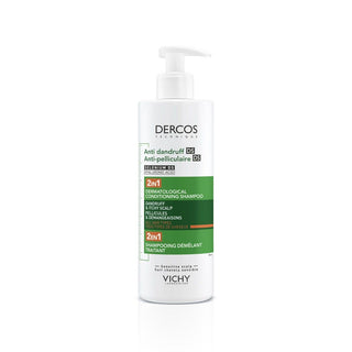 Vichy Dercos Shampoo Condizionante Dermatologico Antiforfora 2 in 1 390 ml — Shampoo
