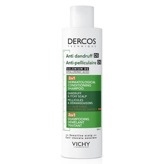 Vichy Dercos Shampoo Condizionante Dermatologico Antiforfora 2 in 1 200 ml — Shampoo