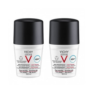 Vichy Men Antitranspirante Anti-Manchas 48H 2 x 50 ml 