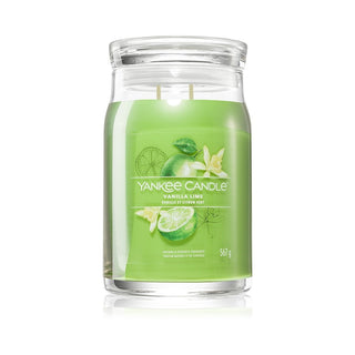 Yankee Candle Vanilla Lime 567 g — Candela Profumata