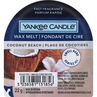 Yankee Candle Coconut Beach 22 g — Candela