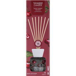 Yankee Candle Diffusore a bastoncini Black Cherry 100 ml — Diffusore a bastoncini