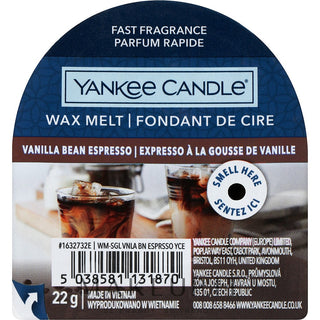 Yankee Candle Vanilla Bean Espresso 22 g — Candela