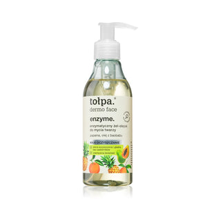 Tołpa Dermo Enzyme gel limpiador en aceite para el rostro 195 ml 