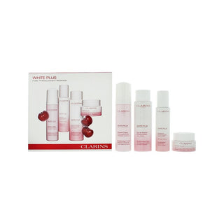 Clarins Set White Plus Emulsione Giorno Idratante 75 ml + White Plus Schiuma Detergente 150 ml — Set skincare