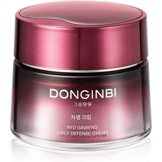 Crema antiarrugas y reafirmante diaria de ginseng rojo Donginbi para el rostro 25 ml 