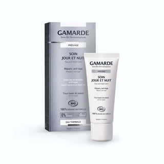 Gamarde Bio Crema Anti-Età Giorno e Notte Viso e collo 40 ml — Crema viso anti-invecchiamento