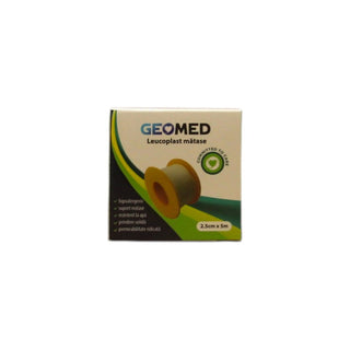 Geomed Leukoplast Silk 2,5 cm x 5 m — Cerotto