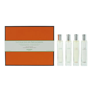 Set Hermes: Un Jardin Sur Le Nil Eau de Toilette Unisex 15 ml + Un Jardin Sur Le Toit Eau de Toilette Unisex 15 ml + Un Jardin Sur La Lagune Eau de Toilette Unisex 15 ml + Le Jardin de Monsieur Li Eau de Toilette für Damen 15 ml 