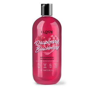I Love Raspberry & Blackberry Gel de Ducha Hidratante para Todo Tipo de Piel 750 ml 