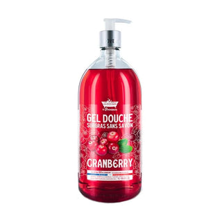Les Petites Bains de Provence Gel de ducha de arándano rojo para pieles sensibles 1000 ml 