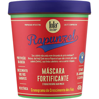 Lola Cosmetics Rapunzel Mascarilla Tratamiento Capilar Crema Fortificante 450 g 