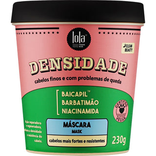 Lola Cosmetics Densidade Mascarilla Crema Tratamiento Capilar Reparadora 230 g 