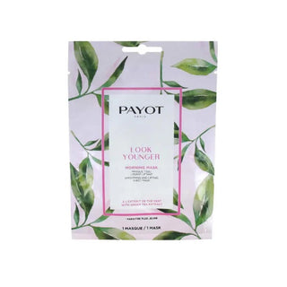 Payot Look Younger Maschera tessuto levigante liftante tè verde 19 ml — Maschera viso tessuto