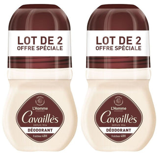 Set Dúo Roge Cavailles L'Homme Deodorante Roll-On Protección 48h Para Hombre 2 pz 50 ml 