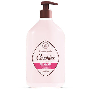 Crema de ducha hidratante y regeneradora con almendra bio Roge Cavailles 750 ml 