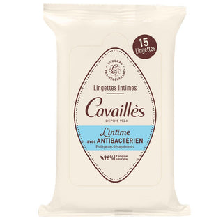 Set Roge Cavailles Toallitas Íntimas Antibacterianas 15 pz 