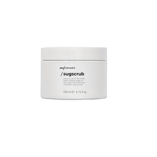 Exfoliante sin marca con partículas de azúcar, limpia en profundidad y exfolia el cuerpo, 250 ml 