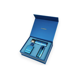 Al haramain Amber Oud Aqua Dubai 75 ml — Set profumo