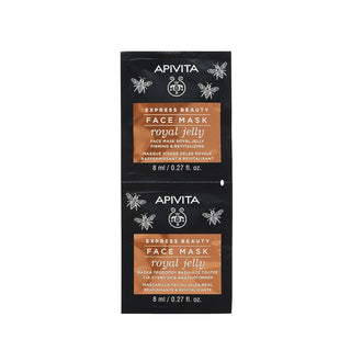 Apivita Express Beauty Geleia Real - Máscara facial revitalizante com efeito reafirmante 8ml 