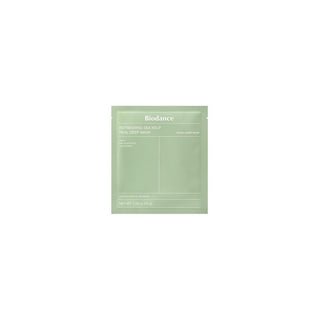 Biodance Masque visage rafraîchissant aux algues marines Real Deep apaisant 34 g 