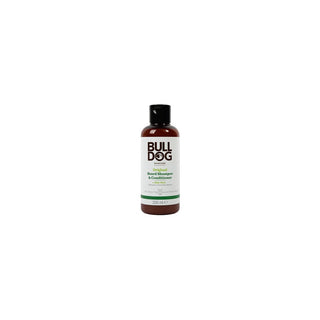 Bulldog Shampoing et après-shampooing pour barbe original - Shampoing et après-shampooing pour barbe 2 en 1 pour peaux normales 200 ml 